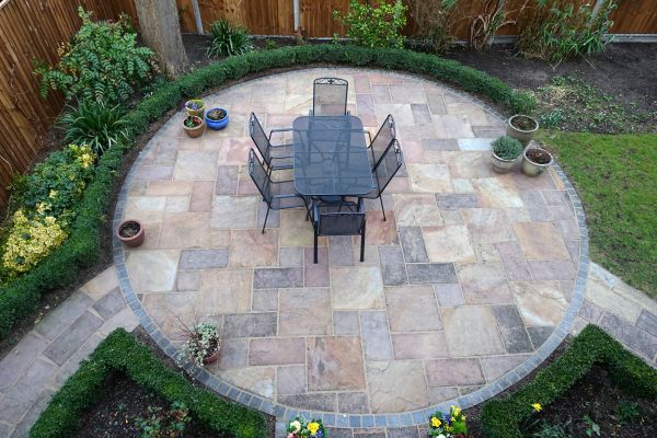 Stone Patio Repair in Yorktown