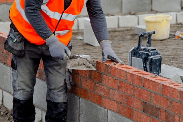 Bricklaying in Yorktown