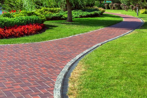 Brick Walkway Installation in Yorktown