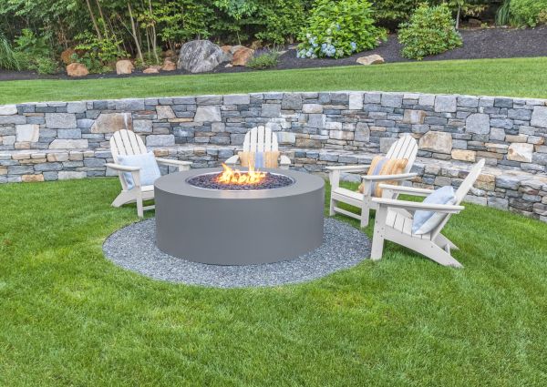 Stone Wall Installation in Yorktown