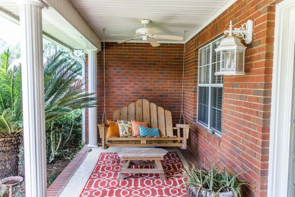 Porch Brick Repair in Yorktown