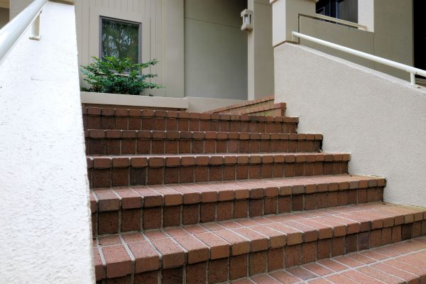 Entryway Brick Repair in Yorktown